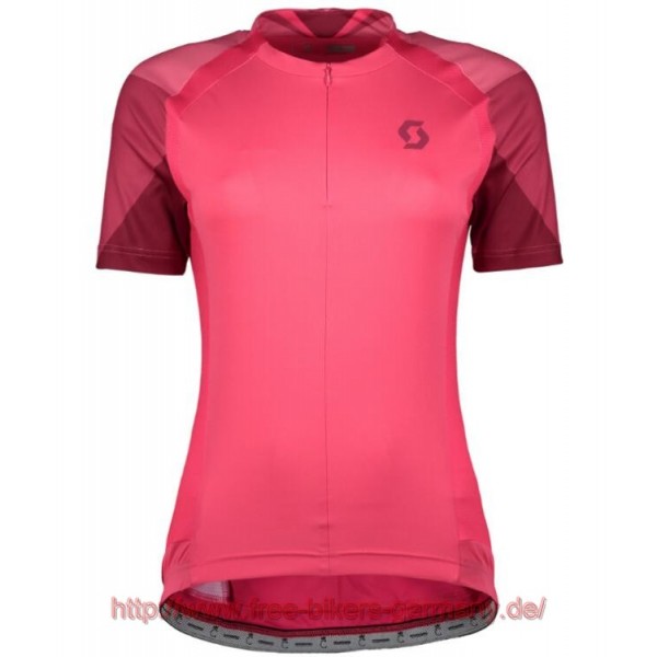 2018 Scott ENDURANCE 20 azalea pink Damen Fahrradbekleidung Radtrikot Satz Kurzarm Radtrikot Kaufen