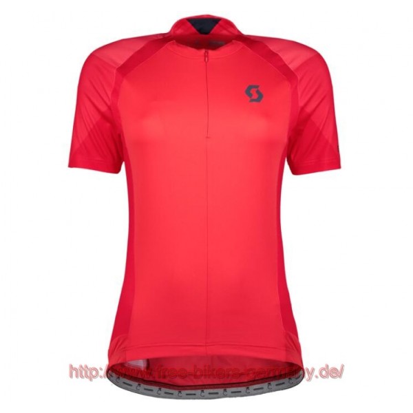 2018 Scott ENDURANCE 20 melon rot Damen Fahrradbekleidung Radtrikot Satz Kurzarm Radtrikot Kaufen