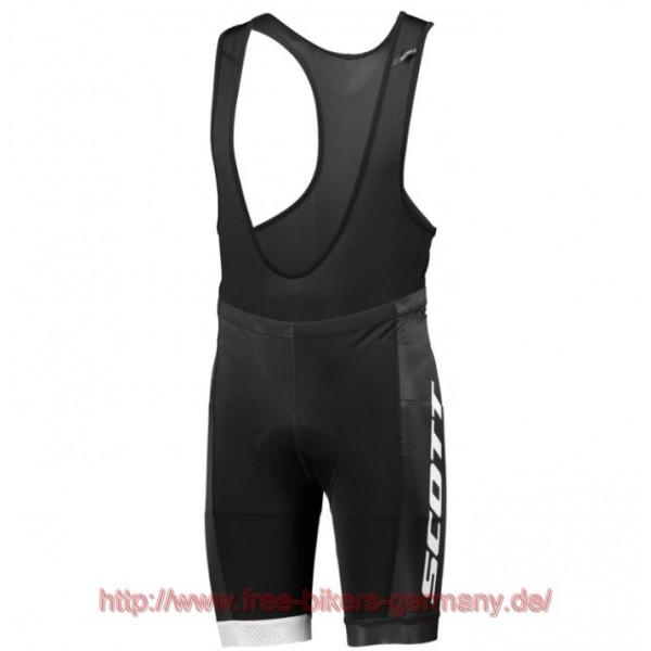 2018 Scott RC TEAM Weiß Kurz Trägerhose Radtrikot Kaufen
