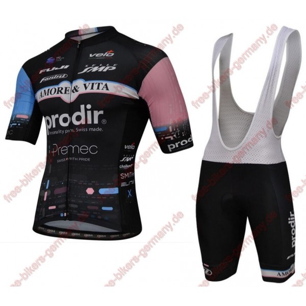 Radsport Amore e Vita-Prodir 2018 Radbekleidung Satz Trikot Kurzarm+Trägerh Radtrikot Kaufen