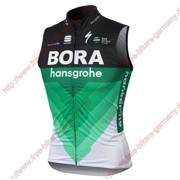Radsport BORA-hansgrohe 2018 Windstopper ärmelloses Trikot Kurz Radtrikot Kaufen