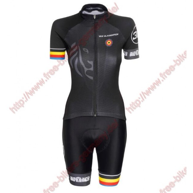 Radsport Bioracer Van Vlaanderen Damen schwarz 2018 Radbekleidung Satz Trikot Kurzarm+Trägerh Radtrikot Kaufen Radsport Bioracer Van Vlaanderen Damen schwarz 2018 Radbekleidung Satz Trikot Kurzarm+Trägerh Radtrikot Kaufen