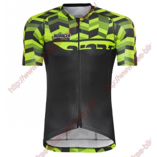 Radsport Bioracer Spitfire Fishbone Grün 2018 Trikot Kurzarm Radtrikot Kaufen