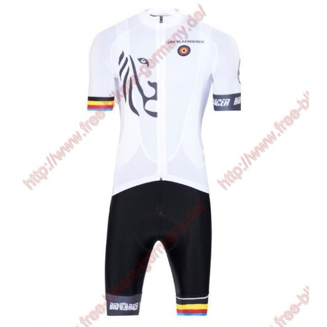 Radsport Bioracer Van Vlaanderen Weiß schwarz 2018 Radbekleidung Satz Trikot Kurzarm+Trägerh Radtrikot Kaufen Radsport Bioracer Van Vlaanderen Weiß schwarz 2018 Radbekleidung Satz Trikot Kurzarm+Trägerh Radtrikot Kaufen