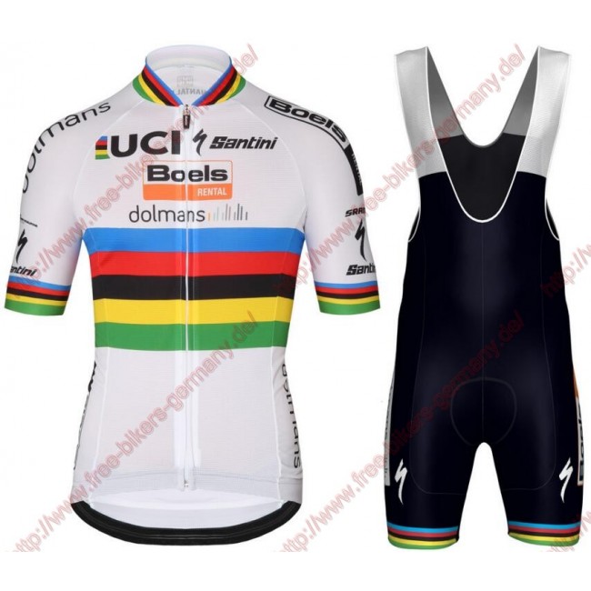 Radsport Boels Dolmans 2018 World Champion Radbekleidung Satz Trikot Kurzarm+Trägerh Radtrikot Kaufen Radsport Boels Dolmans 2018 World Champion Radbekleidung Satz Trikot Kurzarm+Trägerh Radtrikot Kaufen