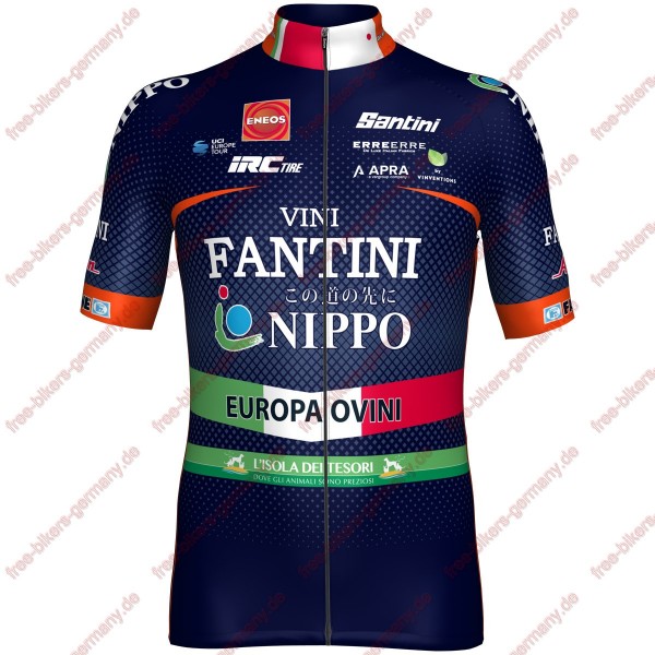 Radsport Nippo-Vini Fantini-Europa Ovini 2018 Trikot Kurzarm Radtrikot Kaufen