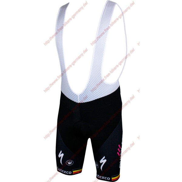 Radsport Quick Step Floors Belgium Champion 2018 Trägerhosen Set Radtrikot Kaufen