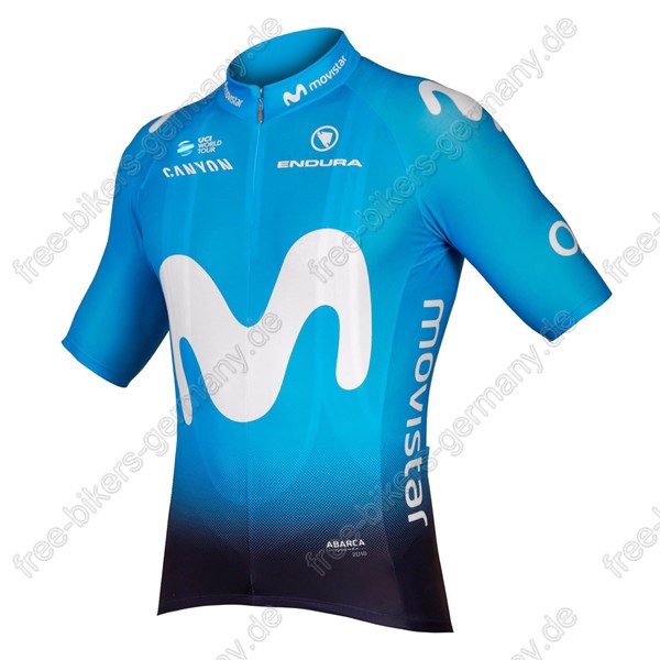 Movistar Team Trikot Kurzarm 2018 Radtrikot Kaufen
