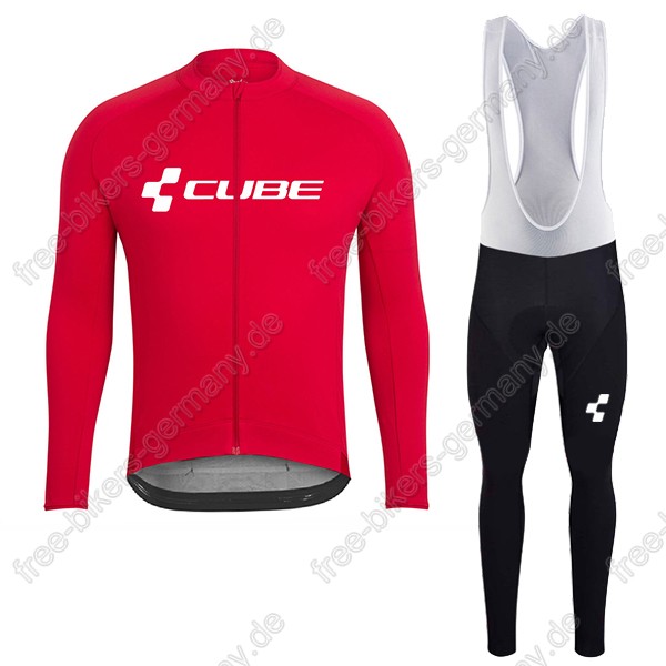 Profiteam 2018 Cube rot Fahrradbekleidung Trikot Langarm+Lang Tr Radtrikot Kaufen