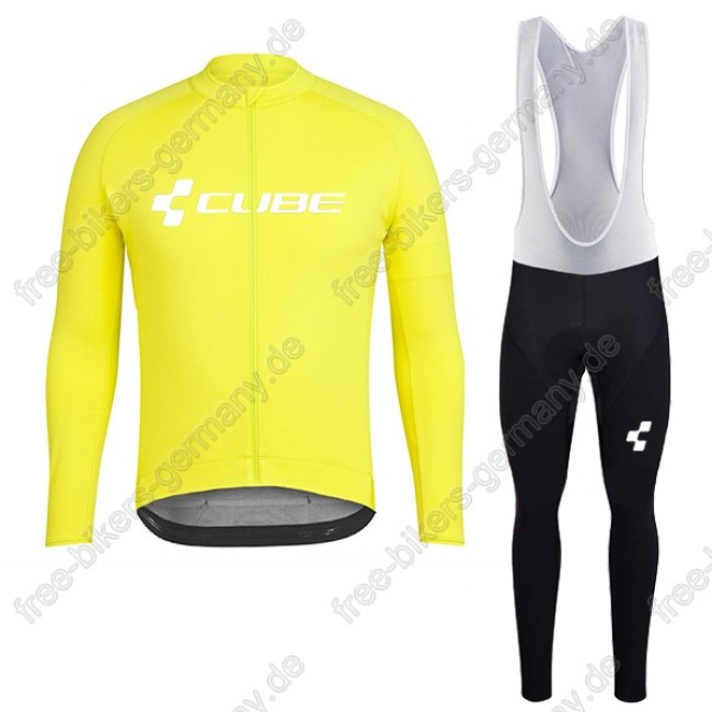Profiteam 2018 Cube gelb Fahrradbekleidung Trikot Langarm+Lang Tr Radtrikot Kaufen Profiteam 2018 Cube gelb Fahrradbekleidung Trikot Langarm+Lang Tr Radtrikot Kaufen