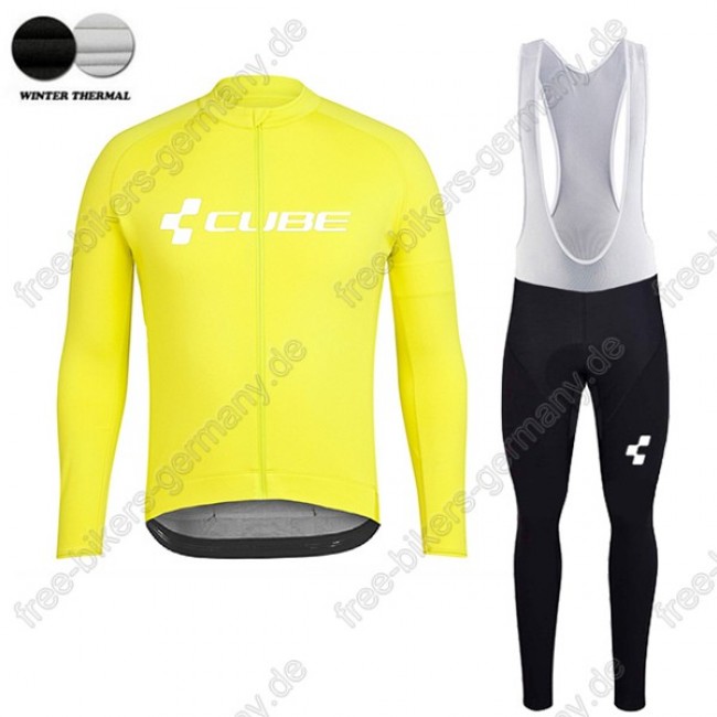 Profiteam 2018 Cube gelb winter thermal fleece Fahrradbekleidung Trikot Langarm+Lang Tr Radtrikot Kaufen Profiteam 2018 Cube gelb winter thermal fleece Fahrradbekleidung Trikot Langarm+Lang Tr Radtrikot Kaufen