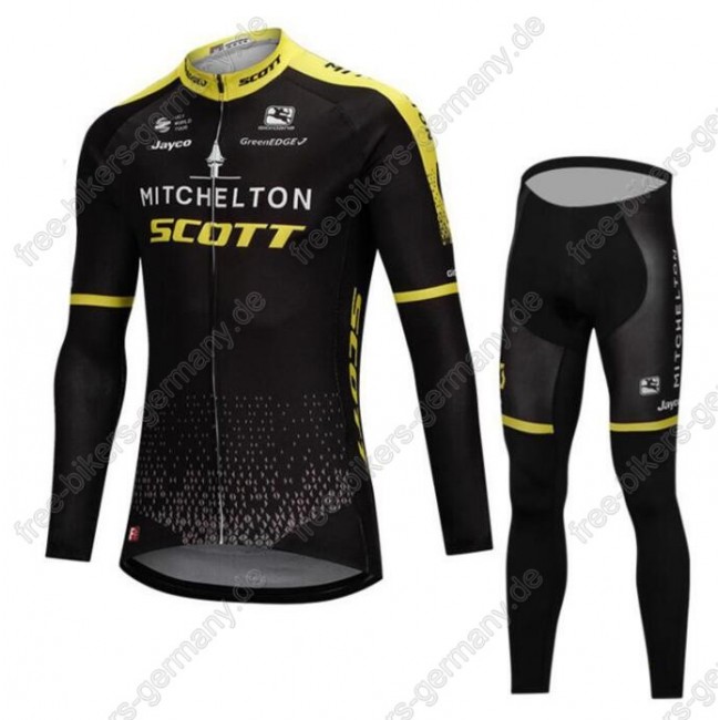 Mitchelton-Scott Pro Profiteam 2018 Fahrradbekleidung Trikot Langarm+Lang Radtrikot Kaufen Mitchelton-Scott Pro Profiteam 2018 Fahrradbekleidung Trikot Langarm+Lang Radtrikot Kaufen