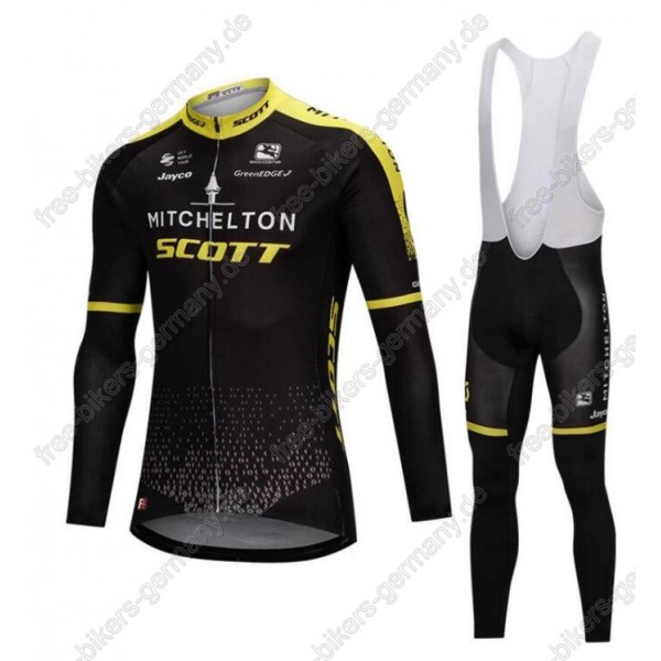 Mitchelton-Scott Pro Profiteam 2018 Fahrradbekleidung Trikot Langarm+Lang Tr Radtrikot Kaufen