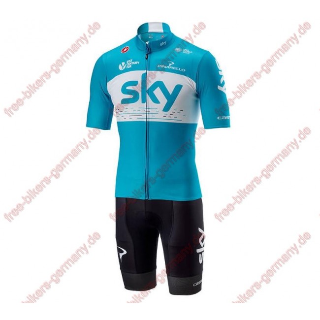 Profiteam 2018 TEAM SKY blau Fahrradbekleidung Trikot Kurzarm Radtrikot Kaufen Profiteam 2018 TEAM SKY blau Fahrradbekleidung Trikot Kurzarm Radtrikot Kaufen