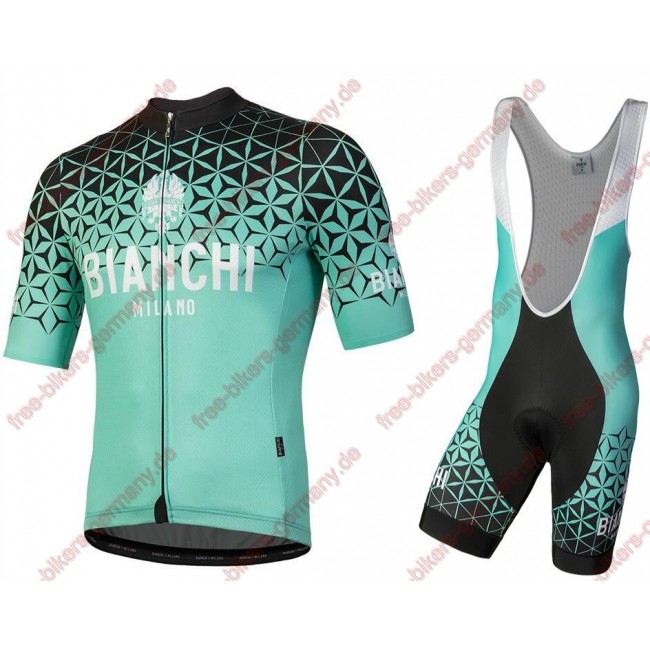 Profiteam 2018 Bianchi Milano Conca Blau Radbekleidung Satz Trikot Kurzarm+Trägerhosen Sets Radtrikot Kaufen Profiteam 2018 Bianchi Milano Conca Blau Radbekleidung Satz Trikot Kurzarm+Trägerhosen Sets Radtrikot Kaufen