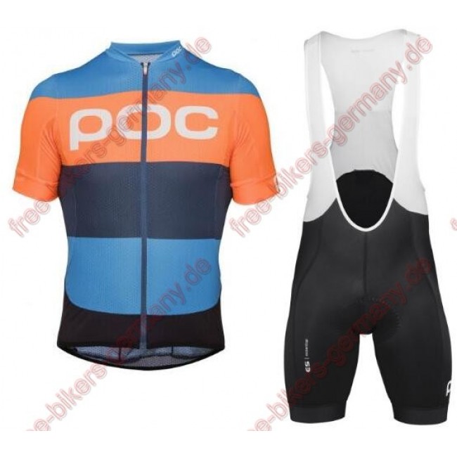 Profiteam 2018 POC Essential furfural multi Blau Radbekleidung Satz Trikot Kurzarm+Trägerhosen Sets Radtrikot Kaufen Profiteam 2018 POC Essential furfural multi Blau Radbekleidung Satz Trikot Kurzarm+Trägerhosen Sets Radtrikot Kaufen
