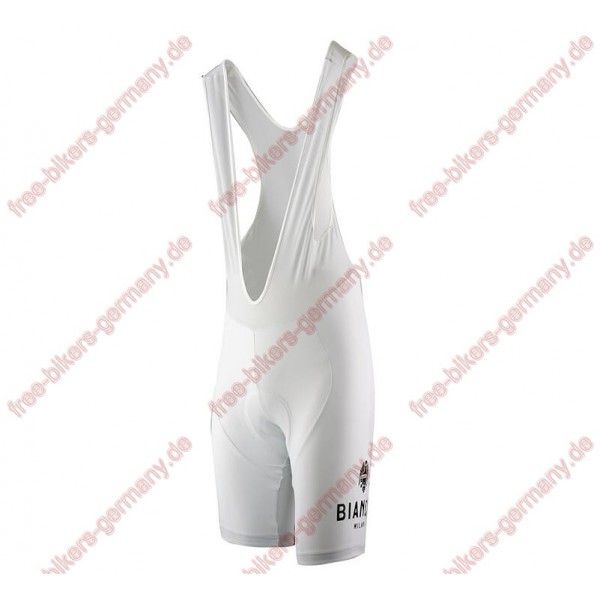 Profiteam 2018 Bianchi Milano Attone Weiß Trägerhosen Set 36208LX Radtrikot Kaufen