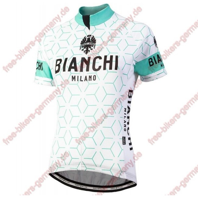 Profiteam 2018 Bianchi Milano Nevola Weiß Damen Trikot Kurzarm 59428YU Radtrikot Kaufen Profiteam 2018 Bianchi Milano Nevola Weiß Damen Trikot Kurzarm 59428YU Radtrikot Kaufen