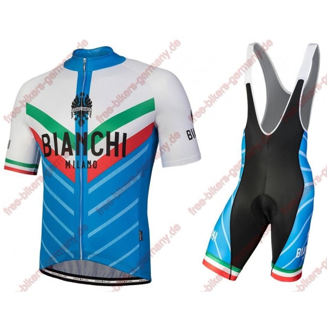 Profiteam 2018 Bianchi Milano Tiera Blau Weiß Radbekleidung Satz Trikot Kurzarm+Trägerhosen Sets Radtrikot Kaufen Profiteam 2018 Bianchi Milano Tiera Blau Weiß Radbekleidung Satz Trikot Kurzarm+Trägerhosen Sets Radtrikot Kaufen