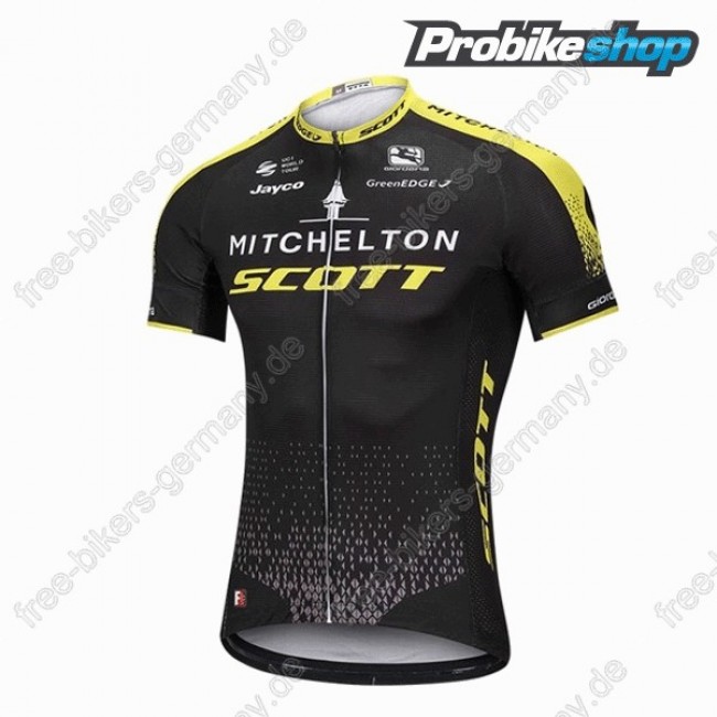 Mitchelton Scott Trikot Kurzarm schwarz 2018 Radtrikot Kaufen Mitchelton Scott Trikot Kurzarm schwarz 2018 Radtrikot Kaufen