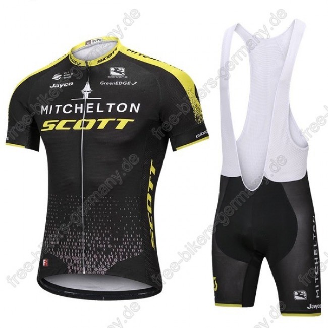 Mitchelton Scott Radbekleidung Satz Trikot Kurzarm+Trägerhosen Radtrikot Kaufen Mitchelton Scott Radbekleidung Satz Trikot Kurzarm+Trägerhosen Radtrikot Kaufen