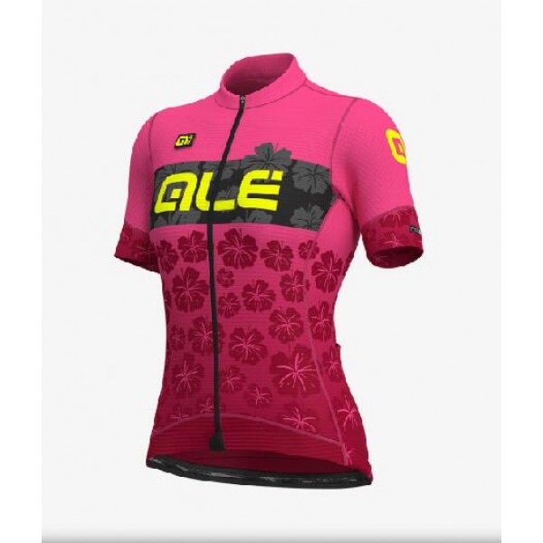 Fahrradbekleidung Radsport 2020 Ale Ibisco Damen Trikot Kurzarm Outlet Rosa Radtrikot Kaufen