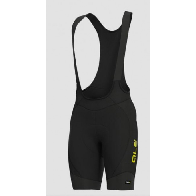 Fahrradbekleidung Radsport 2020 Ale R-ev1 Agonista 2 Trägerhosen Set schwarz-gelb-fluo Radtrikot Kaufen Fahrradbekleidung Radsport 2020 Ale R-ev1 Agonista 2 Trägerhosen Set schwarz-gelb-fluo Radtrikot Kaufen