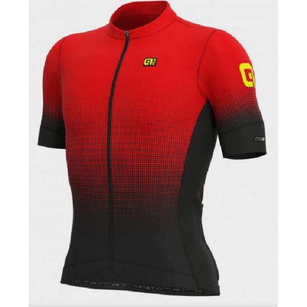 Fahrradbekleidung Radsport 2020 Ale PR-S Dots Trikot Kurzarm Outlet rot L12742319-02 Radtrikot Kaufen