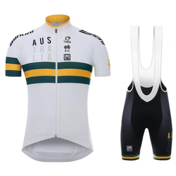 Fahrradbekleidung Radsport 2020 Australien Radbekleidung Satz Trikot Kurzarm+Trägerhosen Se Radtrikot Kaufen
