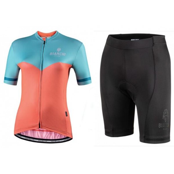 Fahrradbekleidung Radsport 2020 Damen BIANCHI MILANO Flumendosa Trikot Kurzarm Outlet+Ottava Radtrikot Kaufen