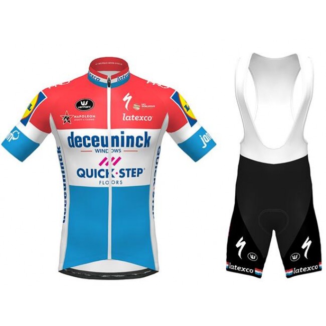 Fahrradbekleidung Radsport 2020 DECEUNINCK QUICK-STEP Luxembourgian Champion Radbekleidung Satz Trikot Kurzarm+Träger Radtrikot Kaufen Fahrradbekleidung Radsport 2020 DECEUNINCK QUICK-STEP Luxembourgian Champion Radbekleidung Satz Trikot Kurzarm+Träger Radtrikot Kaufen