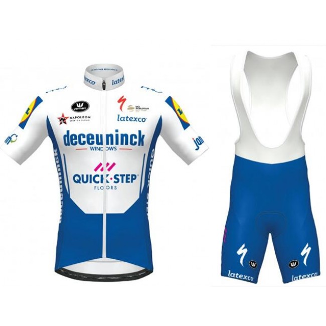 Fahrradbekleidung Radsport 2020 DECEUNINCK QUICK-STEP team 3D Radbekleidung Satz Trikot Kurzarm+Trägerhosen Se Radtrikot Kaufen Fahrradbekleidung Radsport 2020 DECEUNINCK QUICK-STEP team 3D Radbekleidung Satz Trikot Kurzarm+Trägerhosen Se Radtrikot Kaufen
