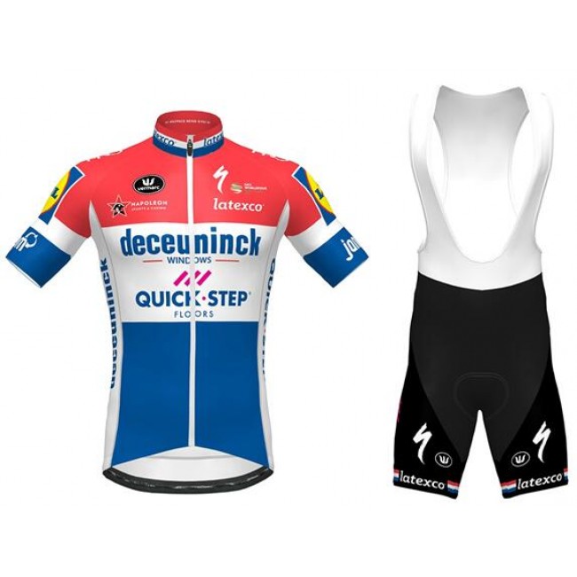 Fahrradbekleidung Radsport 2020 DECEUNINCK QUICK-STEP Dutch Champion Radbekleidung Satz Trikot Kurzarm+Trägerhosen Se Radtrikot Kaufen Fahrradbekleidung Radsport 2020 DECEUNINCK QUICK-STEP Dutch Champion Radbekleidung Satz Trikot Kurzarm+Trägerhosen Se Radtrikot Kaufen