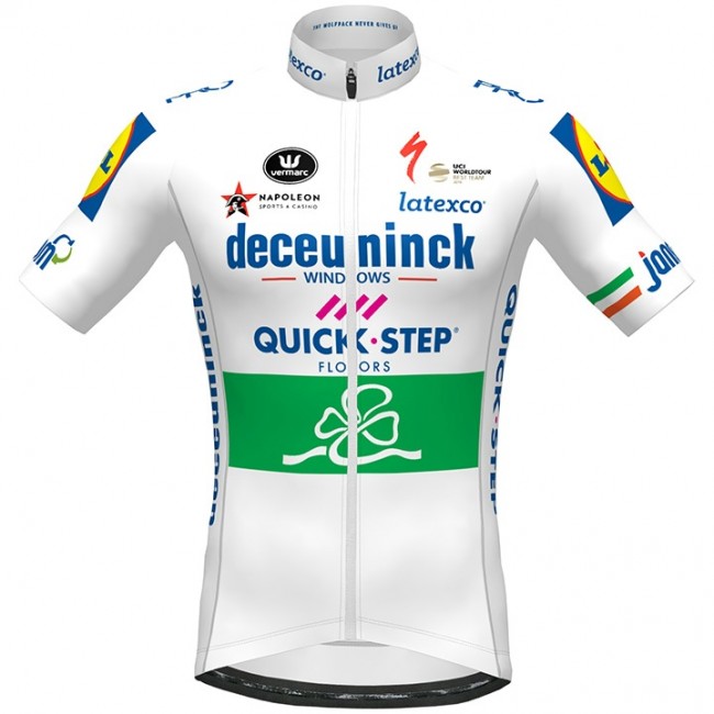 Fahrradbekleidung Radsport 2020 DECEUNINCK QUICK-STEP Irish Champion Trikot Kurzarm Outlet Radtrikot Kaufen Fahrradbekleidung Radsport 2020 DECEUNINCK QUICK-STEP Irish Champion Trikot Kurzarm Outlet Radtrikot Kaufen