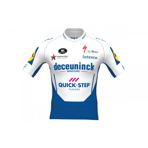Fahrradbekleidung Radsport 2020 DECEUNINCK QUICK-STEP FLOORS Race PRR Trikot Kurzarm Outlet Radtrikot Kaufen