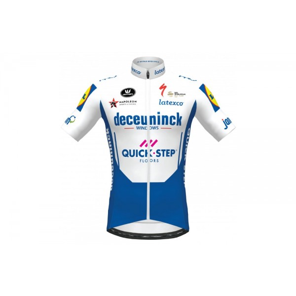 Fahrradbekleidung Radsport 2020 DECEUNINCK QUICK STEP FLOORS Trikot Kurzarm Outlet Radtrikot Kaufen
