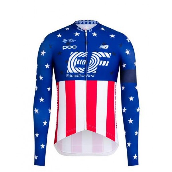 Fahrradbekleidung Radsport 2020 EF Pro Cycling USA National Champs Trikot Kurzarm Radtrikot Kaufen