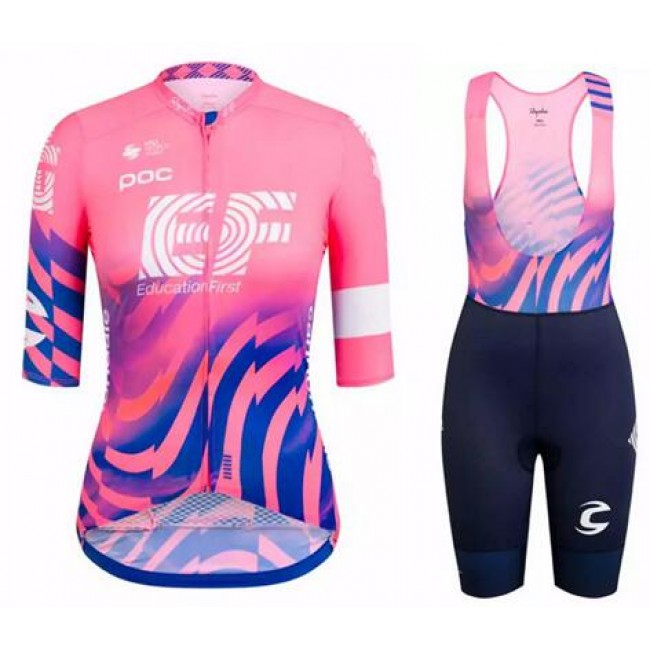Fahrradbekleidung Radsport 2020 Damen EF Education First Radbekleidung Satz Trikot Kurzarm+Trägerhosen Se Radtrikot Kaufen Fahrradbekleidung Radsport 2020 Damen EF Education First Radbekleidung Satz Trikot Kurzarm+Trägerhosen Se Radtrikot Kaufen