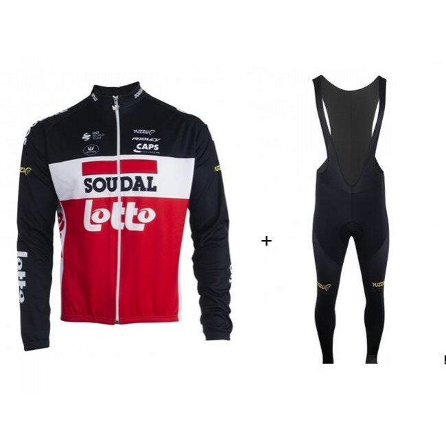 Fahrradbekleidung Radsport 2020 LOTTO SOUDAL Trikot Langarm+ Trägerh Radtrikot Kaufen Fahrradbekleidung Radsport 2020 LOTTO SOUDAL Trikot Langarm+ Trägerh Radtrikot Kaufen