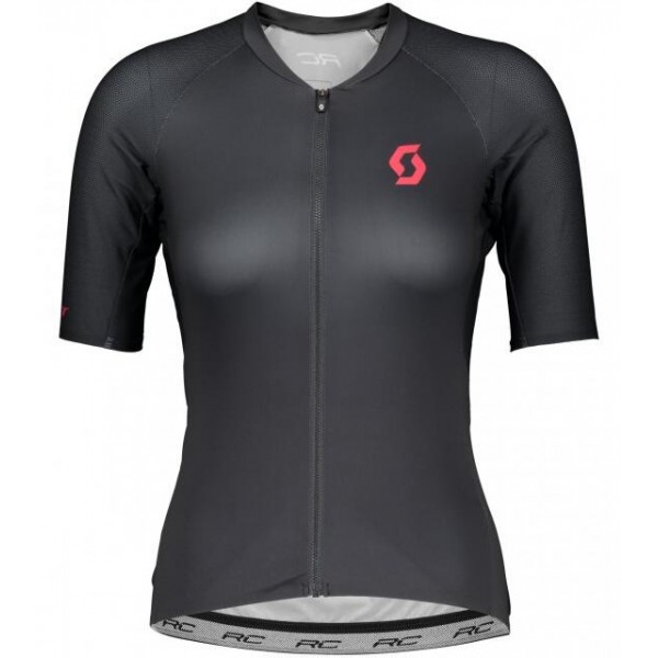 Fahrradbekleidung Radsport 2020 Damen SCOTT RC Premium Trikot Kurzarm Outlet schwarz Radtrikot Kaufen