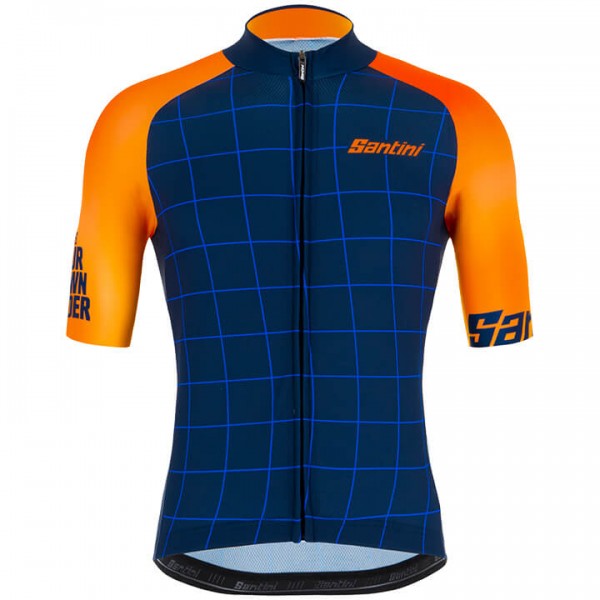 Fahrradbekleidung Radsport 2020 TOUR DOWN UNDER Trikot Kurzarm Outlet blau Radtrikot Kaufen