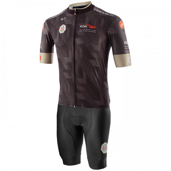 Fahrradbekleidung Radsport 2020 UAE Tour Radbekleidung Satz Trikot Kurzarm+Fahrradhose Set Outlet Radtrikot Kaufen