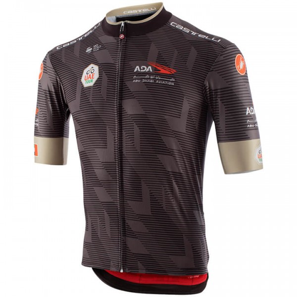 Fahrradbekleidung Radsport 2020 UAE Tour Trikot Kurzarm Outlet schwarz Radtrikot Kaufen