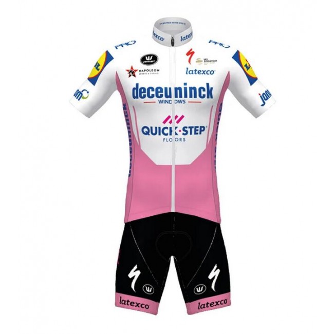 Fahrradbekleidung Radsport 2020 DECEUNINCK QUICK-STEP Giro d' Italia Radbekleidung Satz Trikot Kurzarm+Trägerhosen S Radtrikot Kaufen Fahrradbekleidung Radsport 2020 DECEUNINCK QUICK-STEP Giro d' Italia Radbekleidung Satz Trikot Kurzarm+Trägerhosen S Radtrikot Kaufen