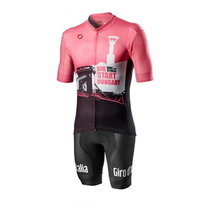 Fahrradbekleidung Radsport 2020 GIRO D'ITALIA Hungary Radbekleidung Satz Trikot Kurzarm+Trägerhosen Set Outl Radtrikot Kaufen Fahrradbekleidung Radsport 2020 GIRO D'ITALIA Hungary Radbekleidung Satz Trikot Kurzarm+Trägerhosen Set Outl Radtrikot Kaufen