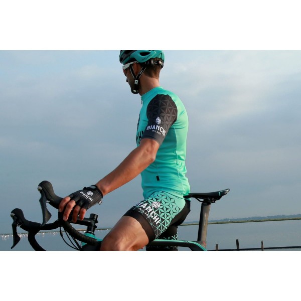 ANDRANO Trägerhose kurz celeste ANDRANO Trägerhose kurz celeste