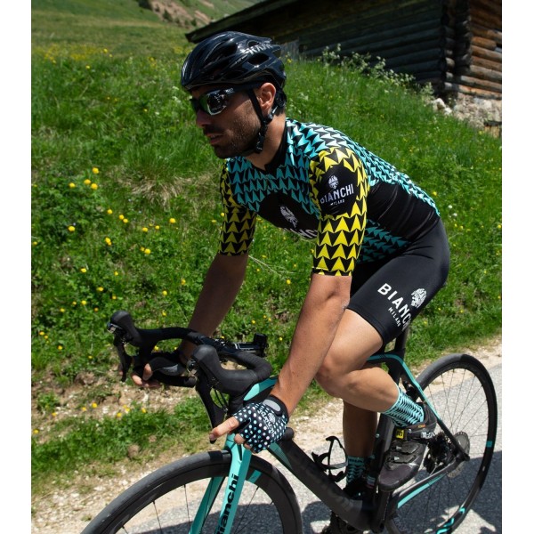MASSARI Radtrikot kurzarm celeste MASSARI Radtrikot kurzarm celeste