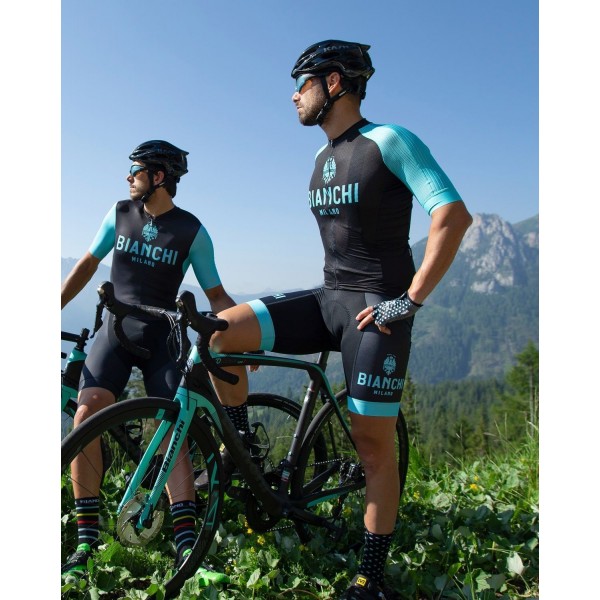 VALCONA1 Radtrikot kurzarm schwarz VALCONA1 Radtrikot kurzarm schwarz