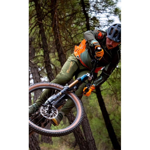 SINGLETRACK TROUSER II Radhose lang olivgrün SINGLETRACK TROUSER II Radhose lang olivgrün