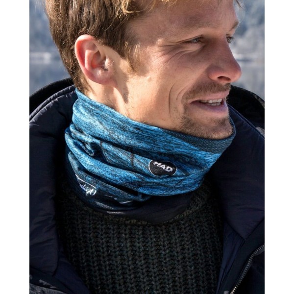 Printed Fleece Tube POWDERDAY BLUE Schlauchtuch Printed Fleece Tube POWDERDAY BLUE Schlauchtuch